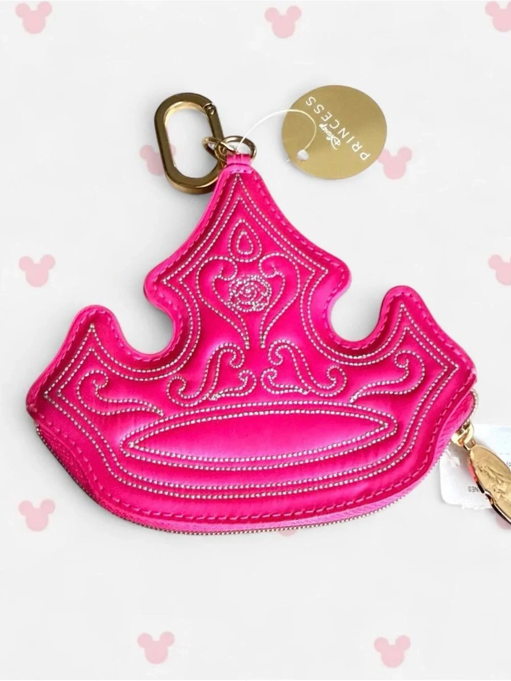 Disney Princess Aurora crown coin pouch